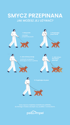 Smycz przepinana Psiumpel, dla Psa i Ciebie