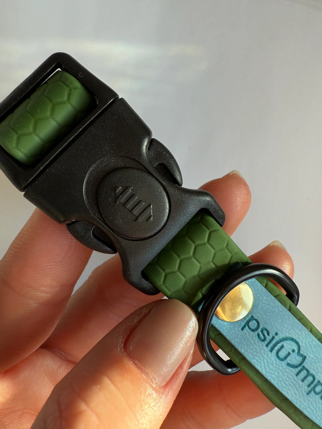 Wodoodporna obroża z klamrą - Psiumpel